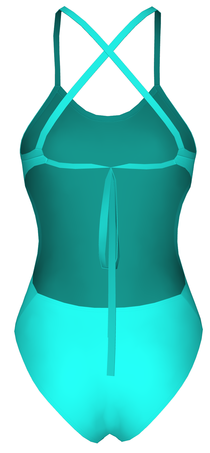 Aqua Blue swimsuit 