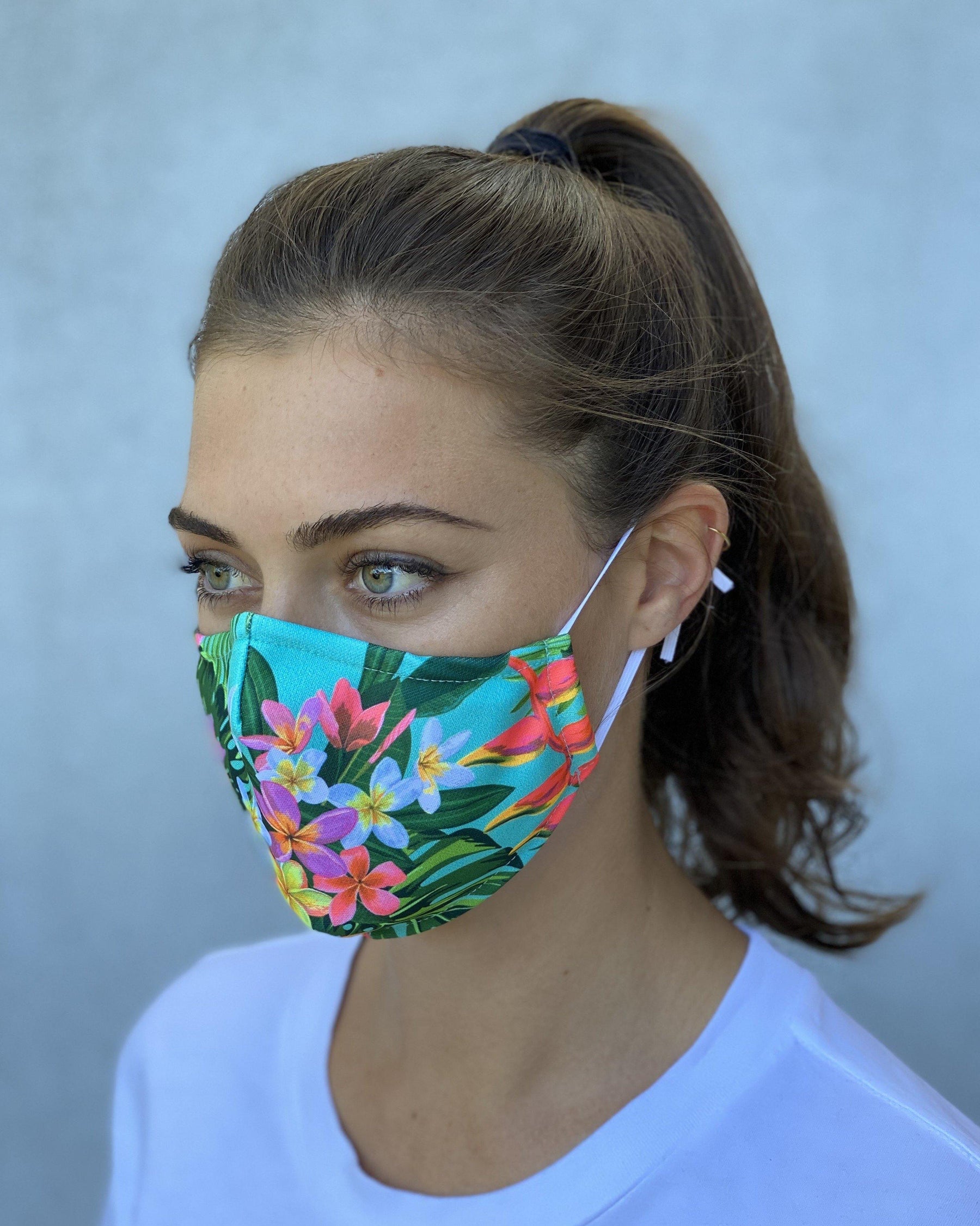 Flower Face Mask