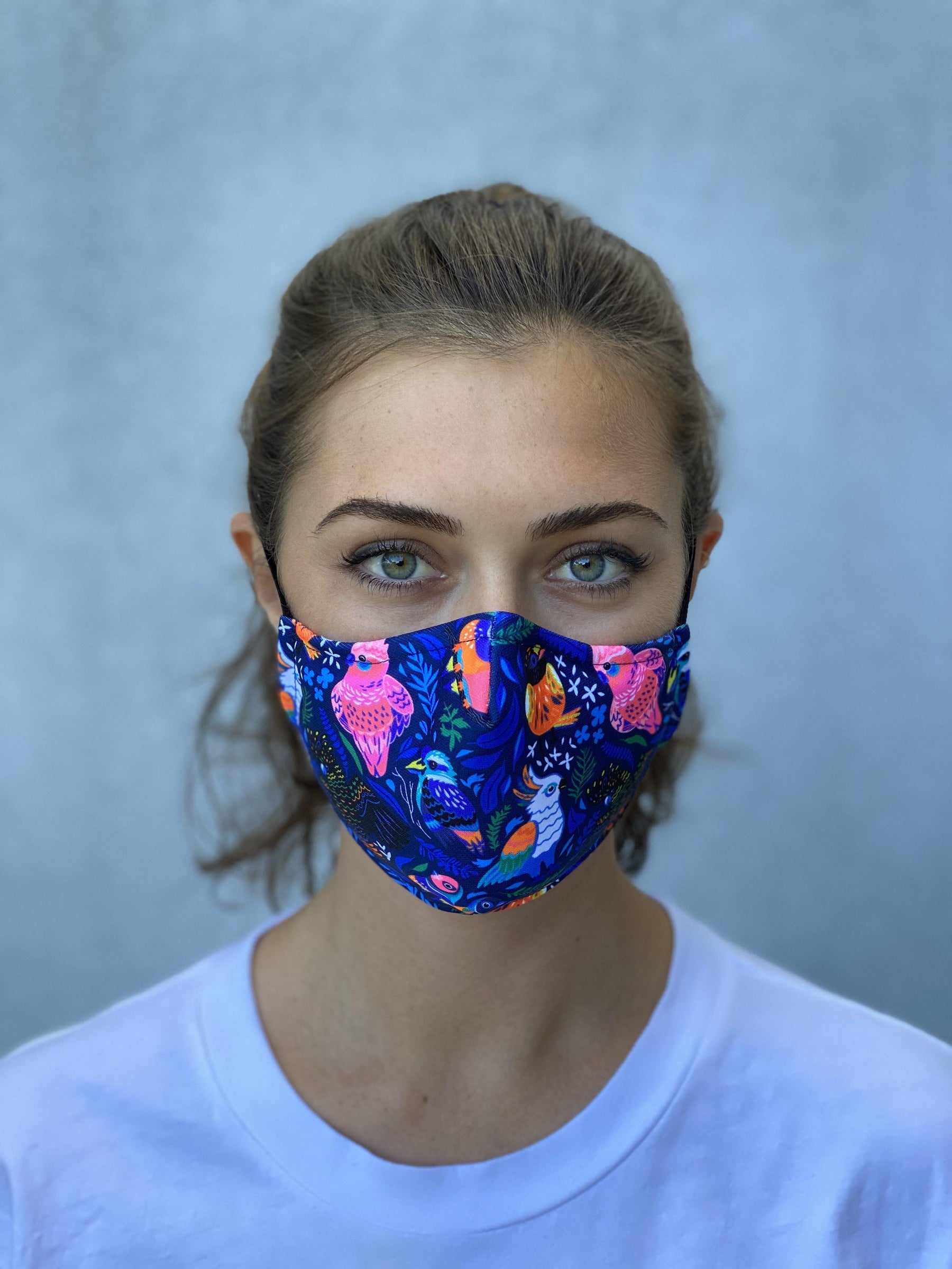 Australian Birds Washable Face Masks