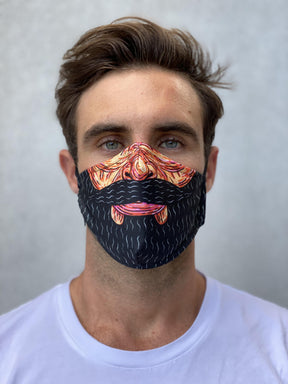 Mulga Beard Washable Face Mask