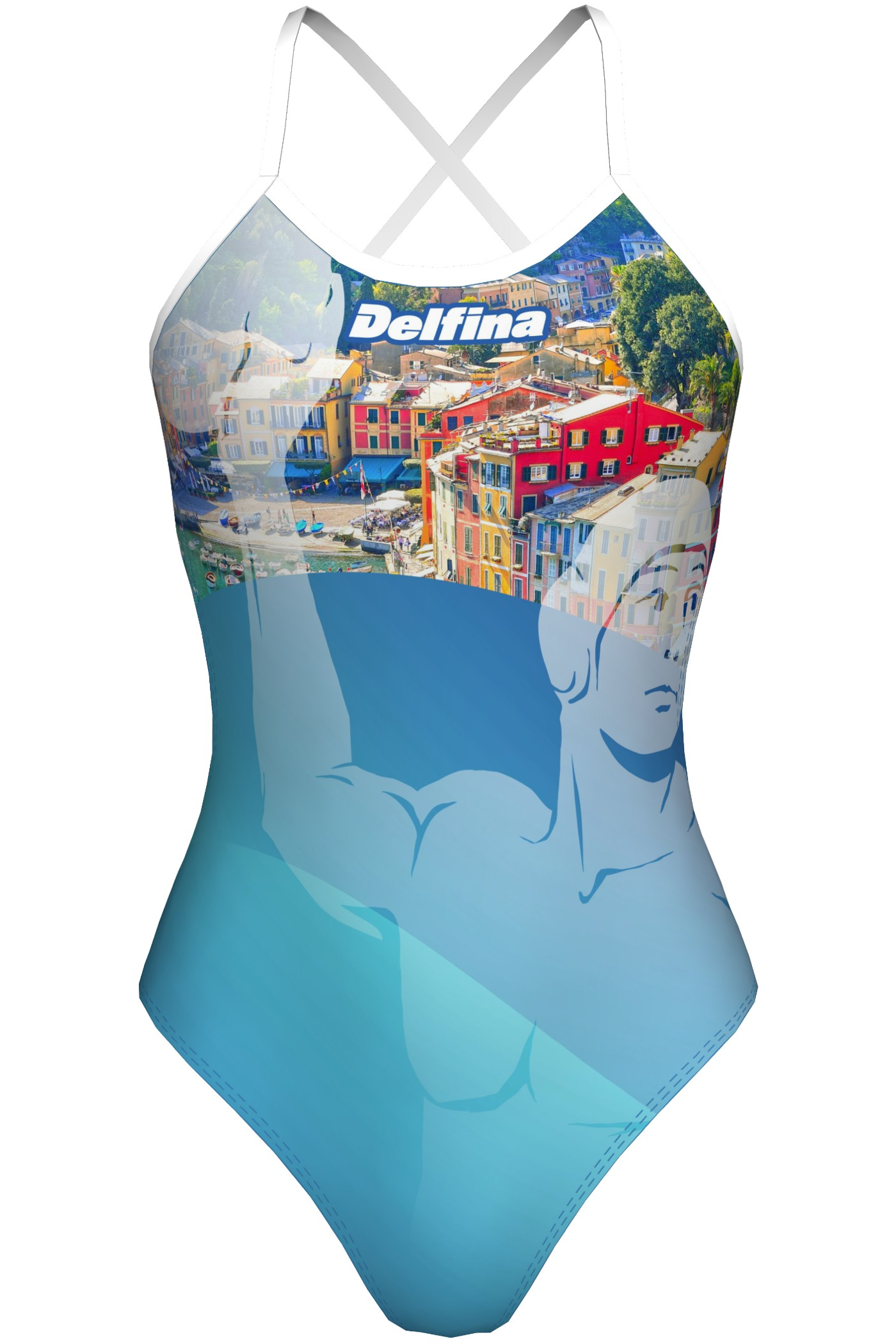 Tie Back Training Swimming Costumes