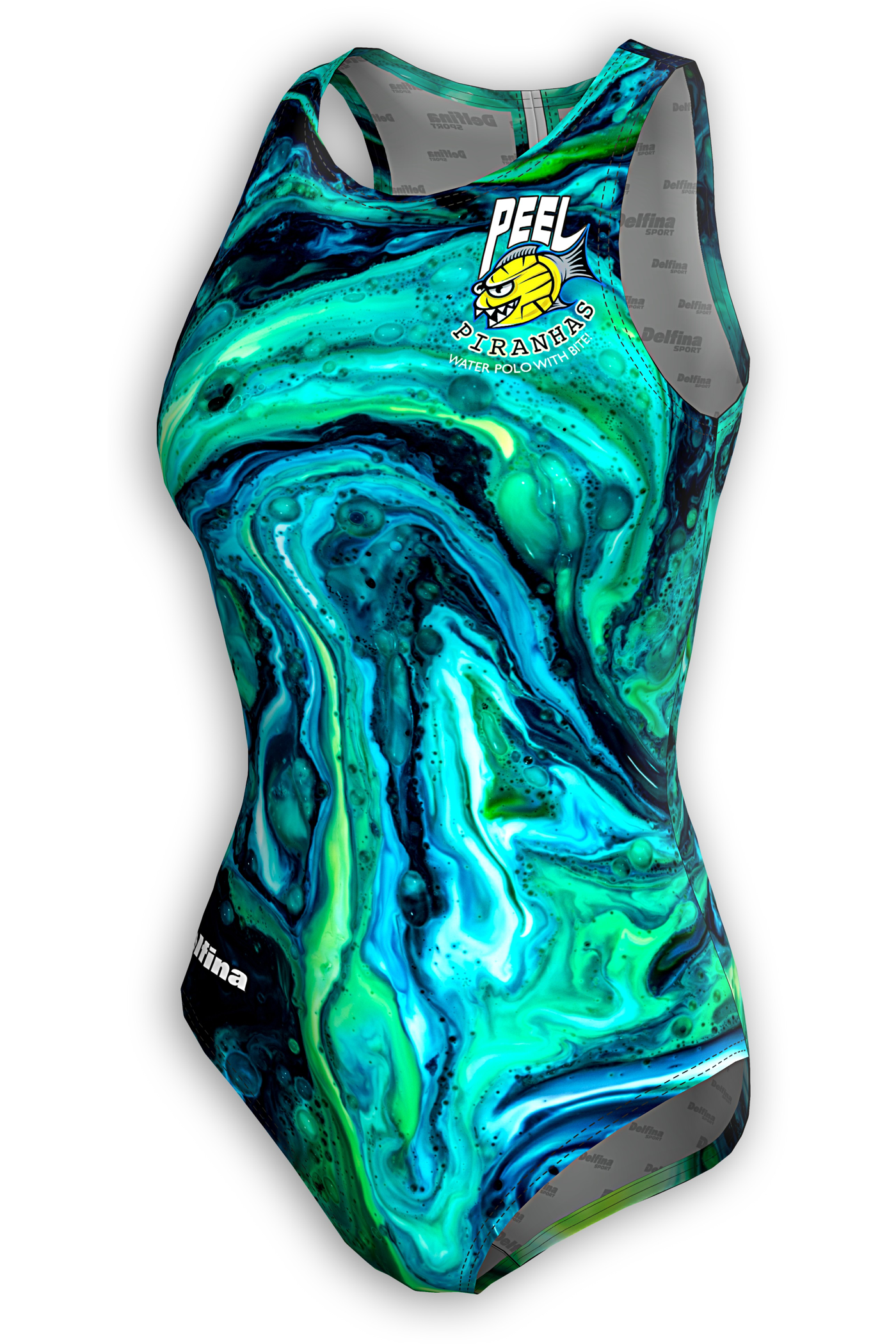 custom womens swim gear
