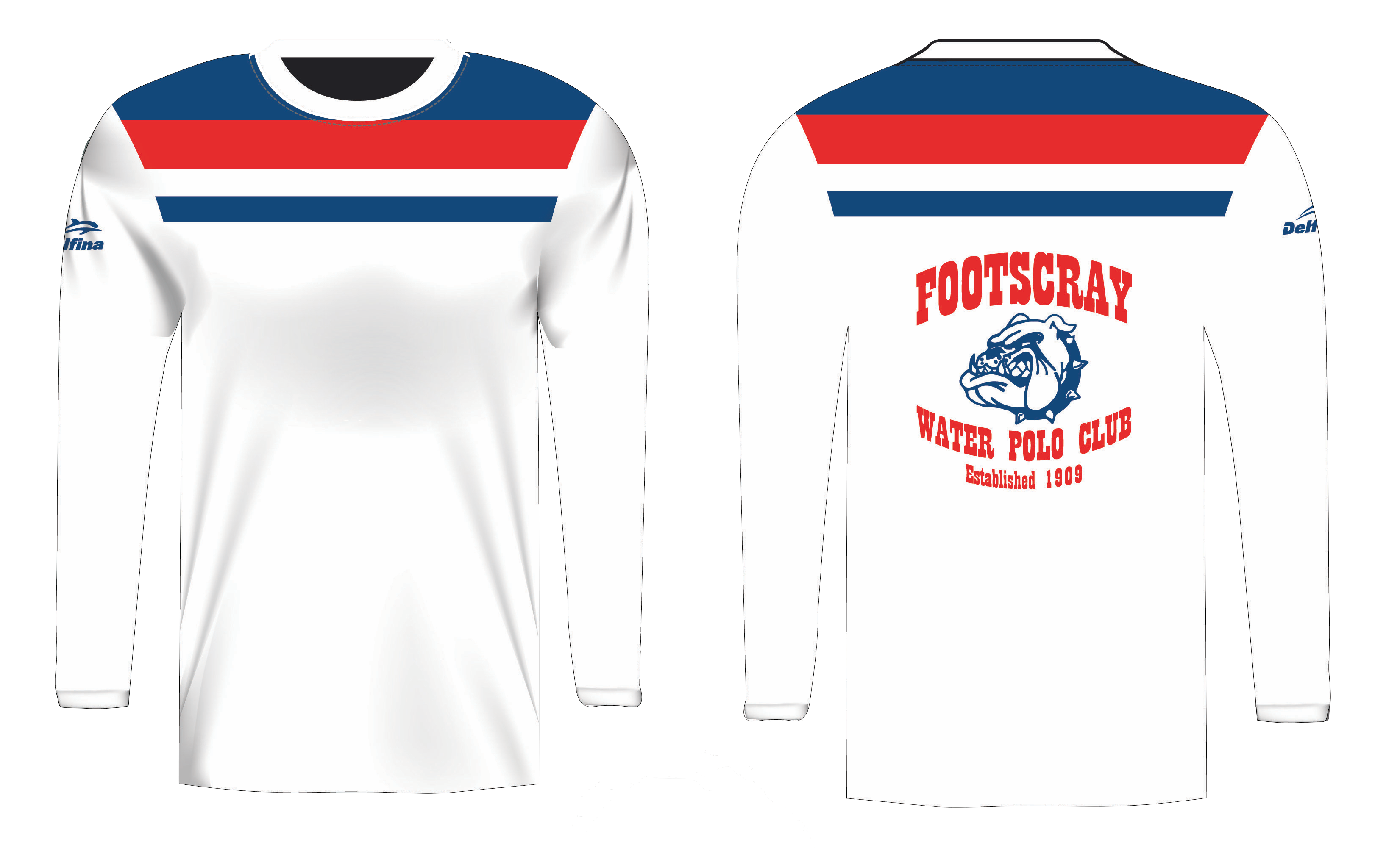 Footscray Long Sleeve Shirt (White)
