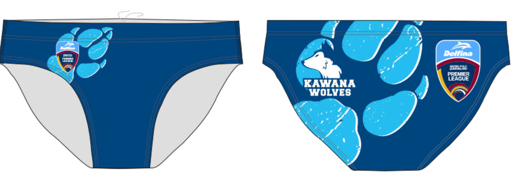 Kawana Wolves Supporter Male WP Suit