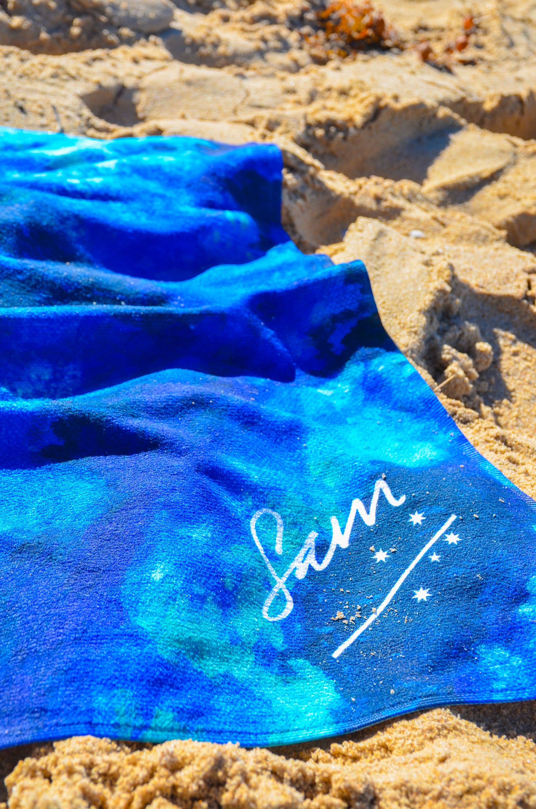 SAM Large Ocean Reef Cotton Towel
