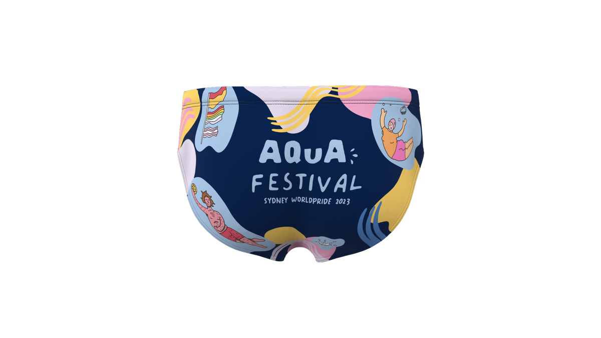 Official AQuA Fest Water Polo Brief