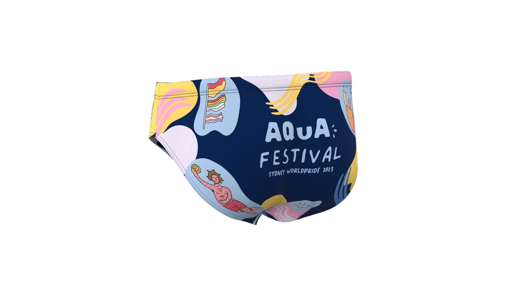 Official AQuA Fest Water Polo Brief