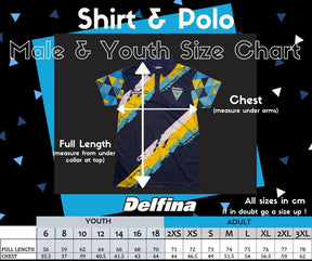 TAISM Active/Sublimated Blue Polo Shirt