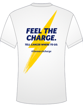 White March Charge Unisex Active Tee
