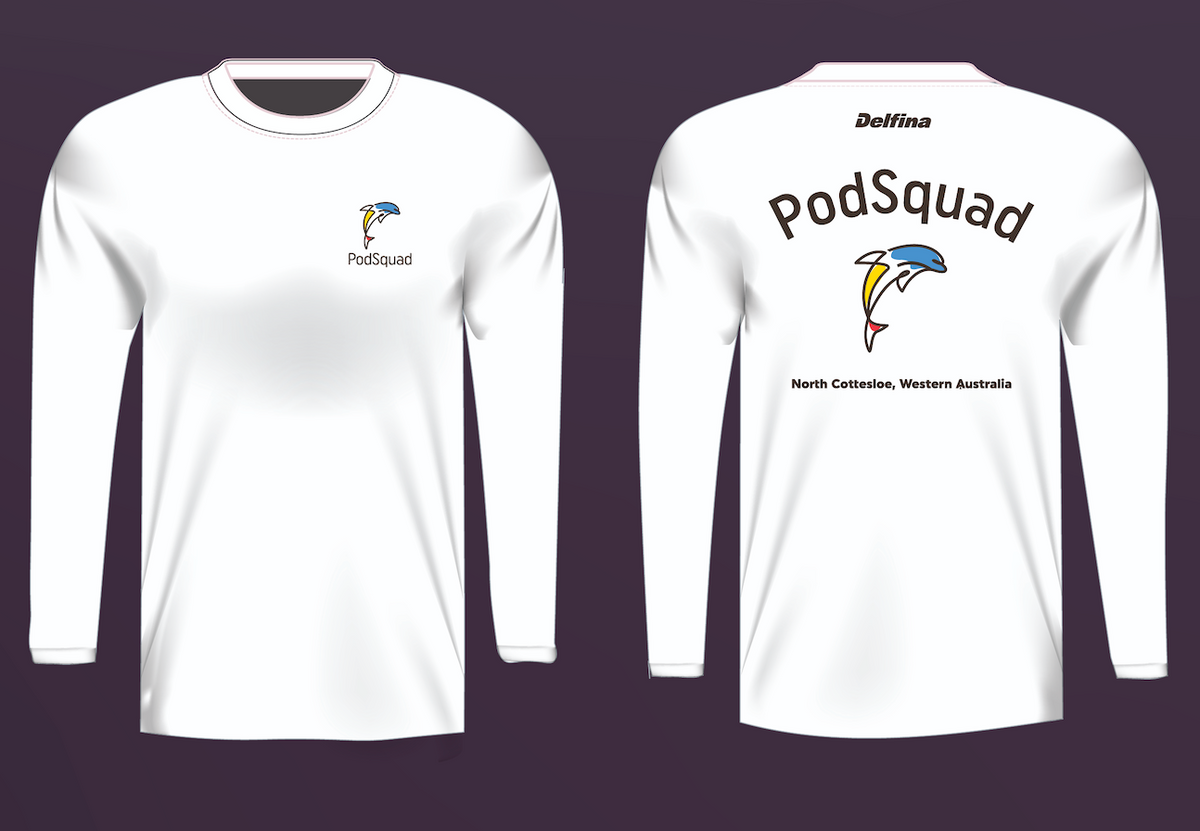 PodSquad Cotton Long Sleeve Shirt