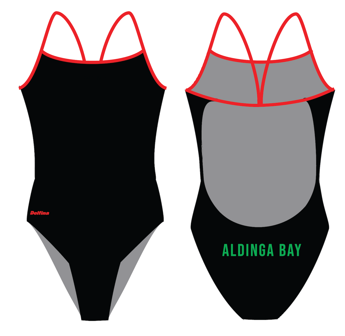 Aldinga SLSC Lightback Swimsuit