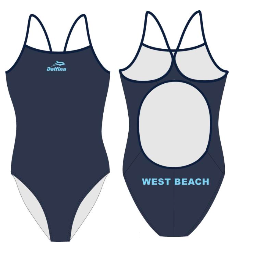 West Beach Skin-Back Suit - Sublimated