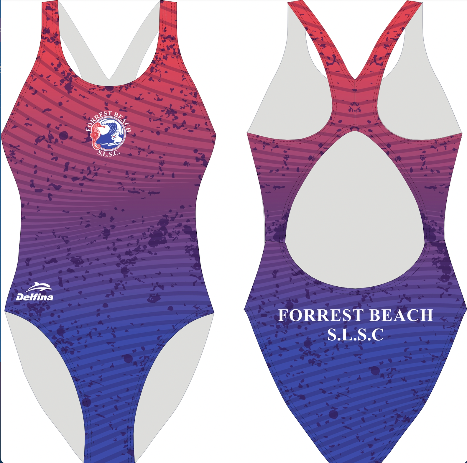 Forrest Beach SLSC X-Back Swimsuit