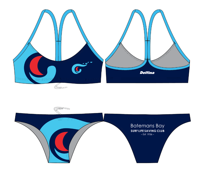 Batemans Bay Two Piece Swimmers – sold as separates.
