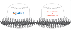 ARC Marathon Walk Bucket Hat – White (2 options available)