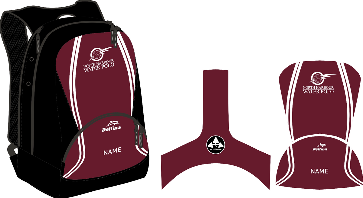 North Harbour Small Backpack (Custom Name Printing Available)