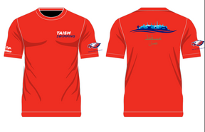 TAISM Swimmer Red Tee