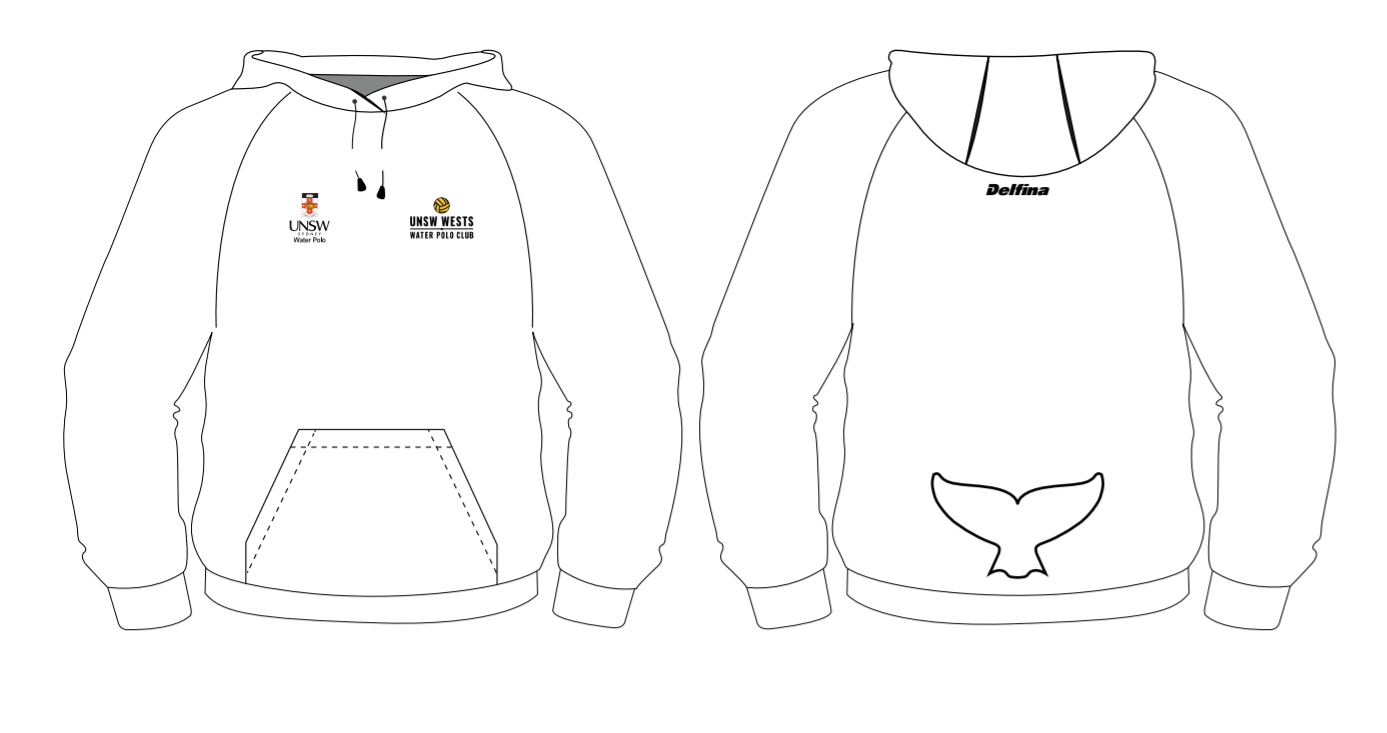 UNSW WP Whale Cotton Leisure Hoodie (Pre-order)