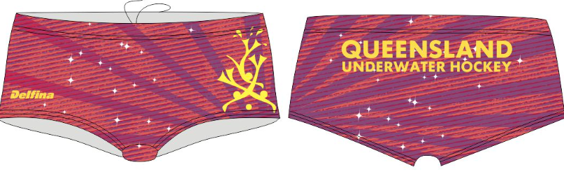 UWH Queensland Male Aquashorts