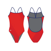 TAISM Open Back Red Suit