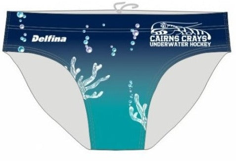 Cairns Crays UWH Male Briefs