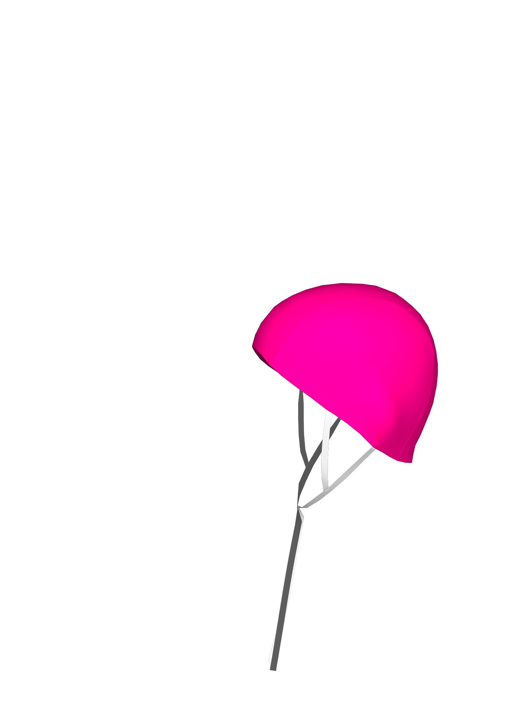 high vis swim cap 