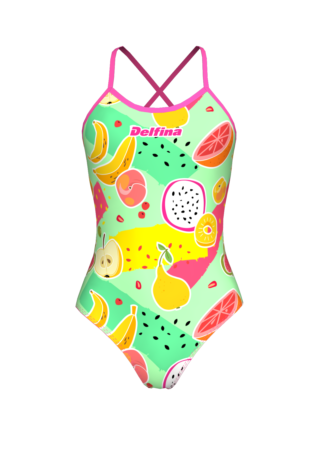 swim fruit one piece