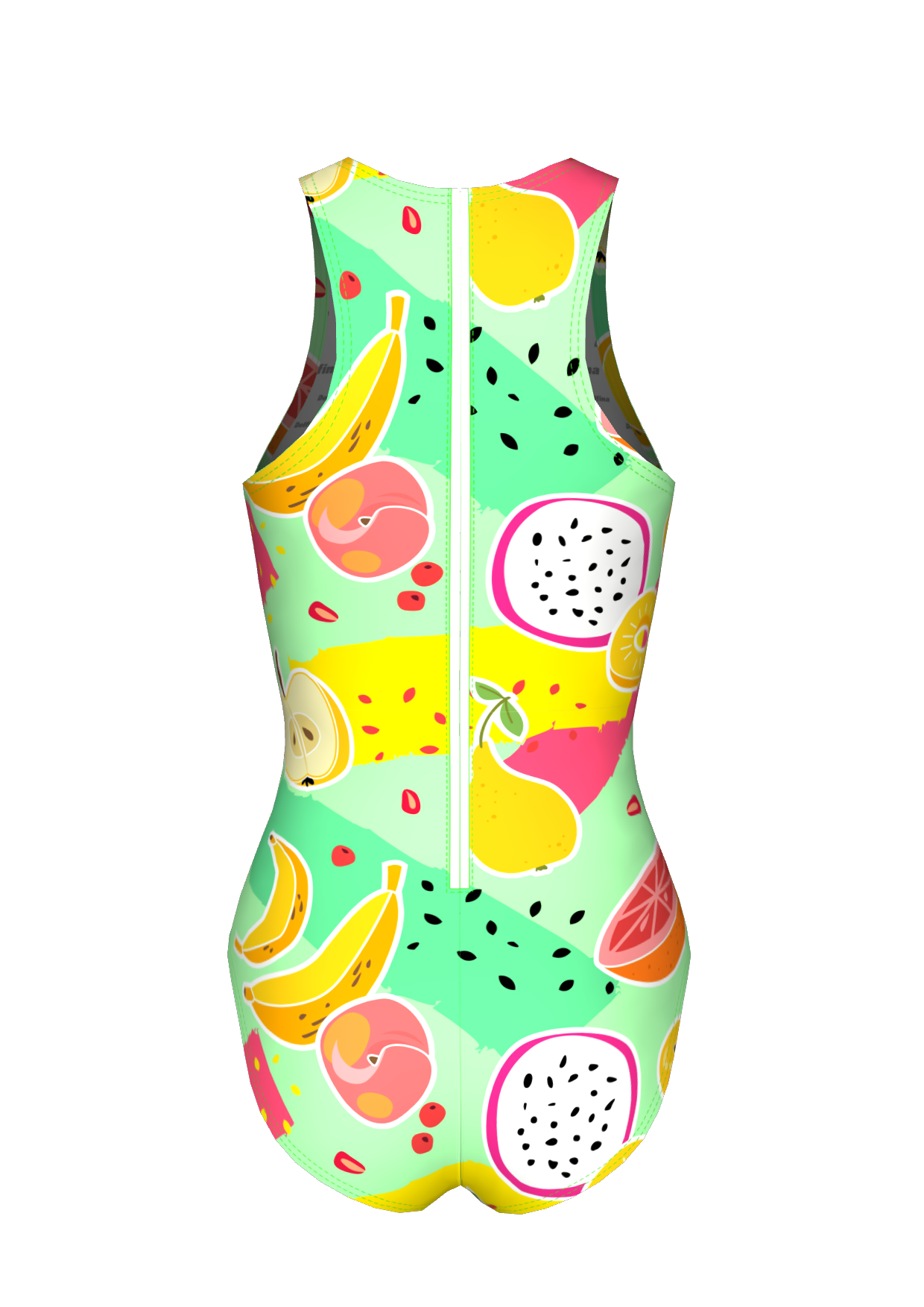 fruit pattern swimsuit