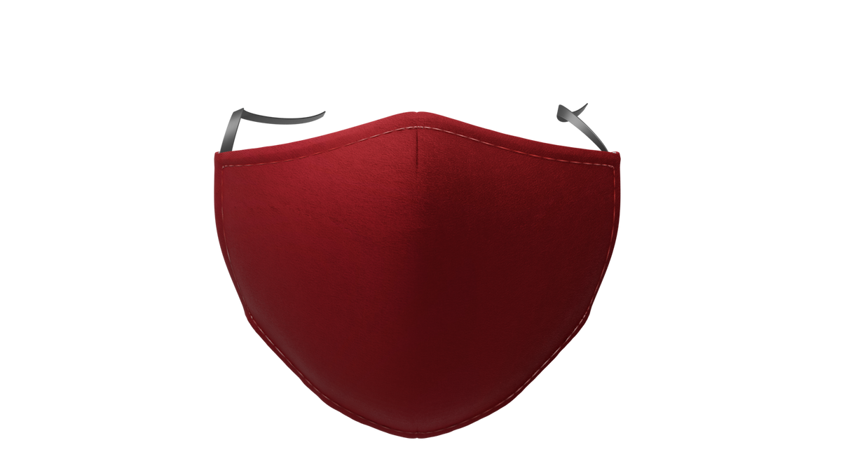 Maroon Face Mask,  Burgundy Face Mask