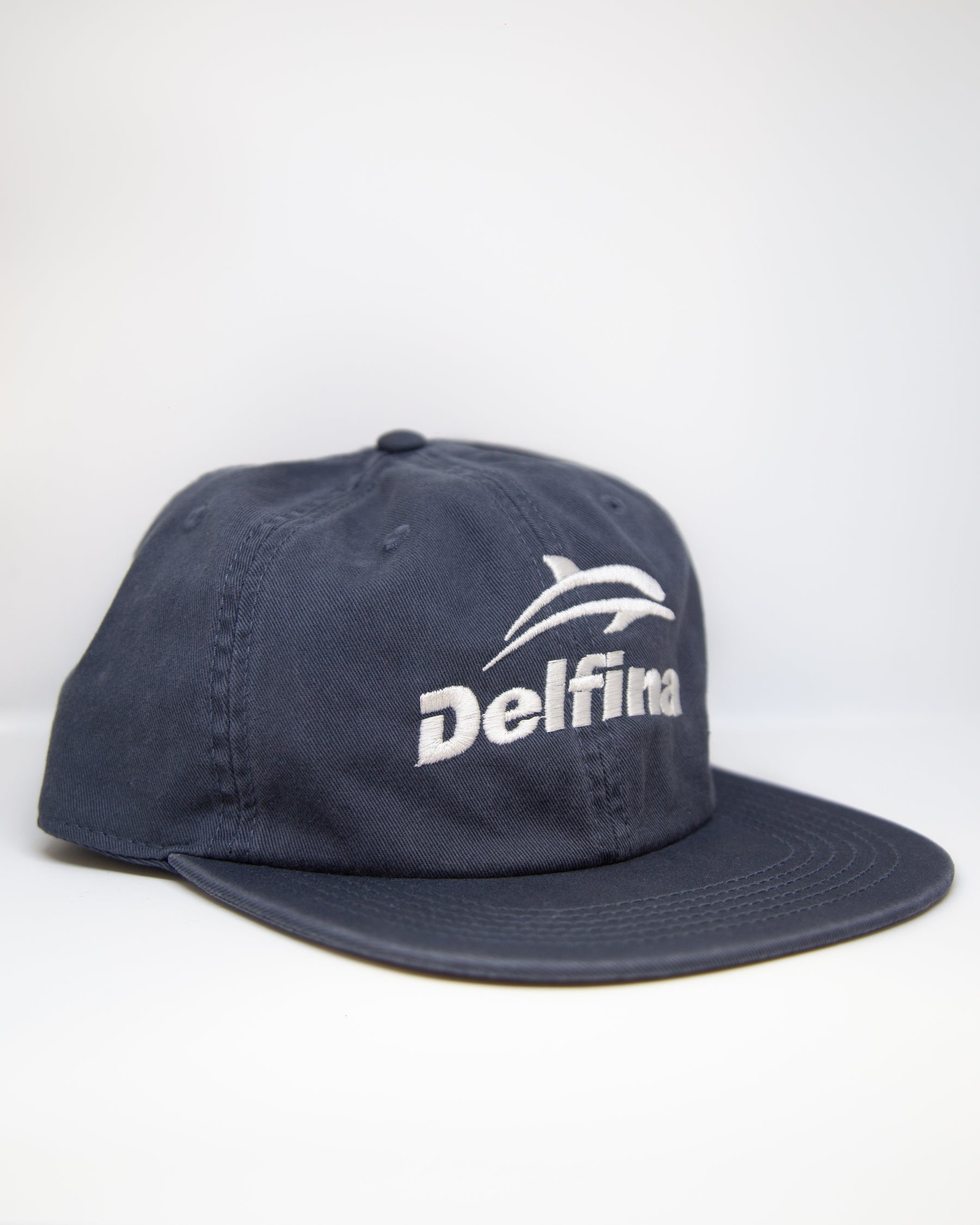 Embroidered Delfina Cap