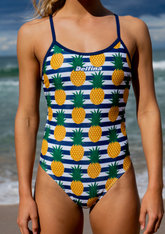 Women's Pineapple One-piece Swimsuit 