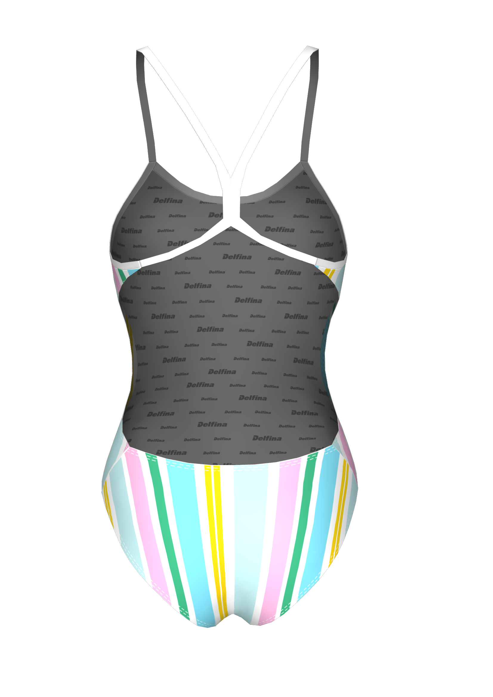 Striped One Piece | Rainbow Striped One Piece | Colorful Striped One Piece Swimsuit |  Striped One Piece Bathing Suit | Striped One Piece Swimwear