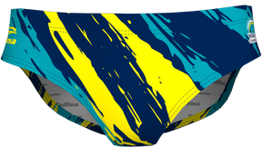 Striped Male Water Polo Suit 2021