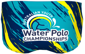 Striped Male Water Polo Suit 2021