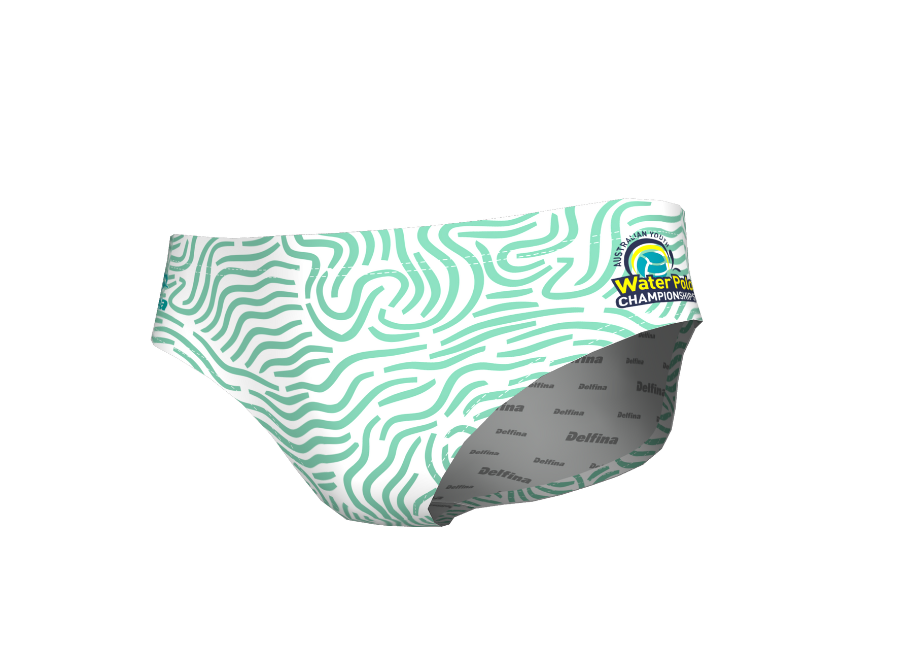 Aussie Road Trip Male Water Polo - Green 2021