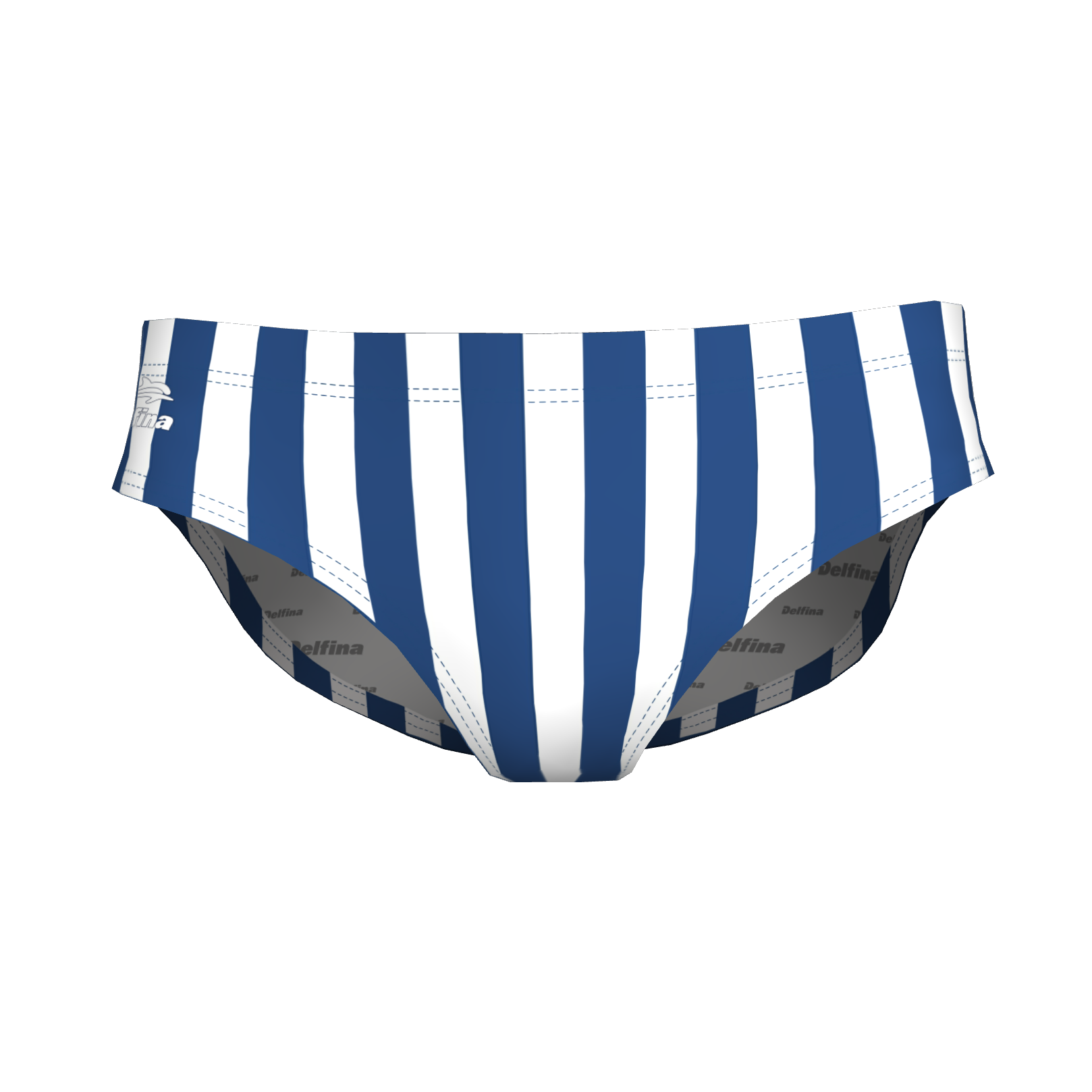 Navy White Stripes