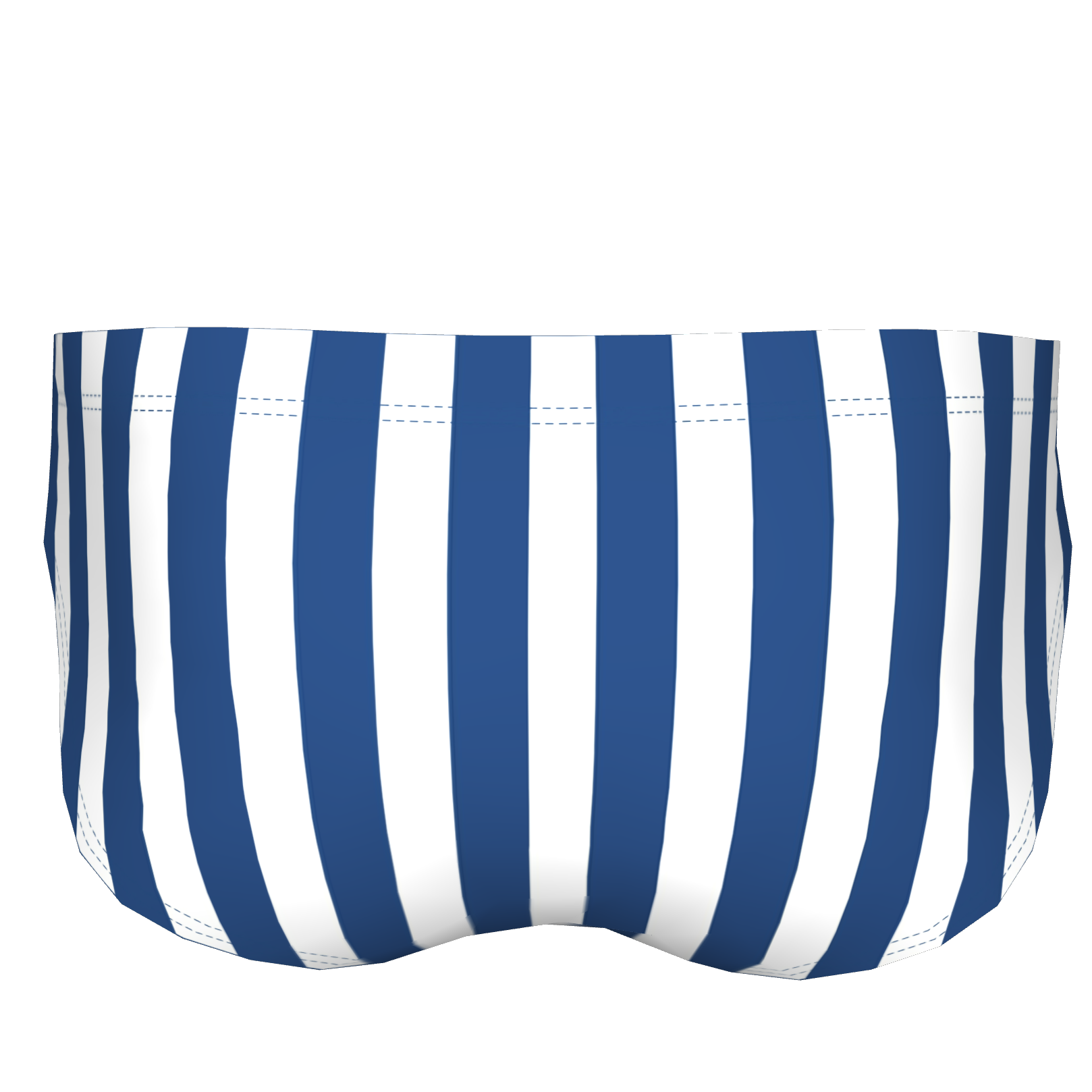 Navy White Stripes