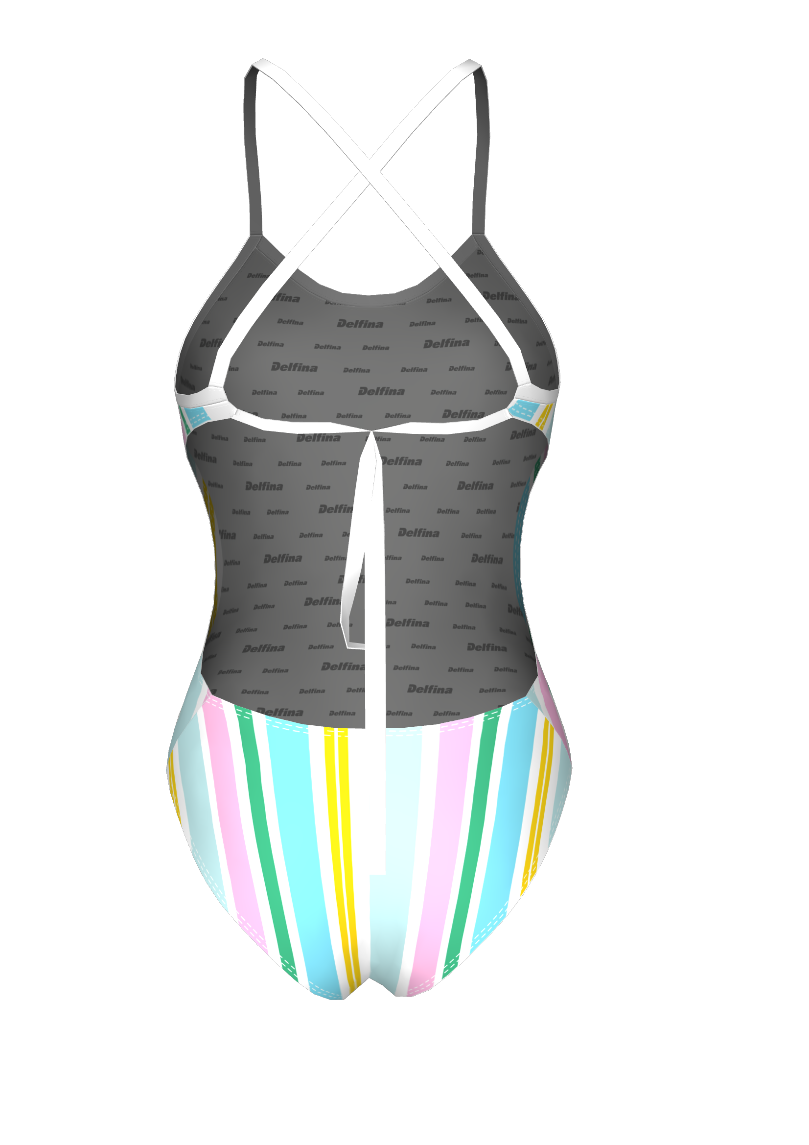 Striped One Piece