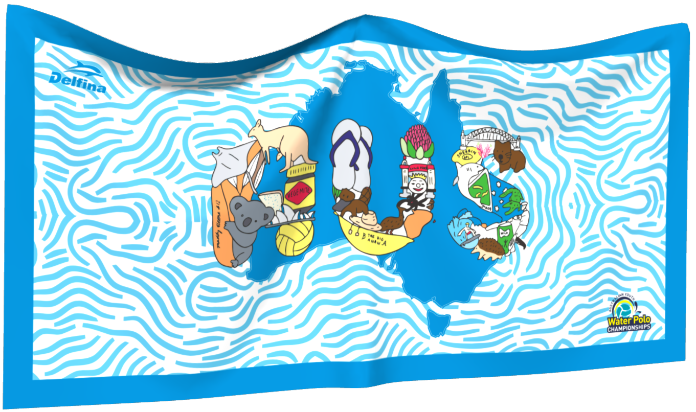 Aussie Road Trip Towel 2021