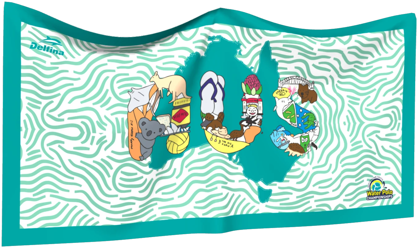 Aussie Road Trip Towel 2021
